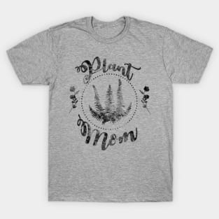 Plant Mom - Textured T-Shirt